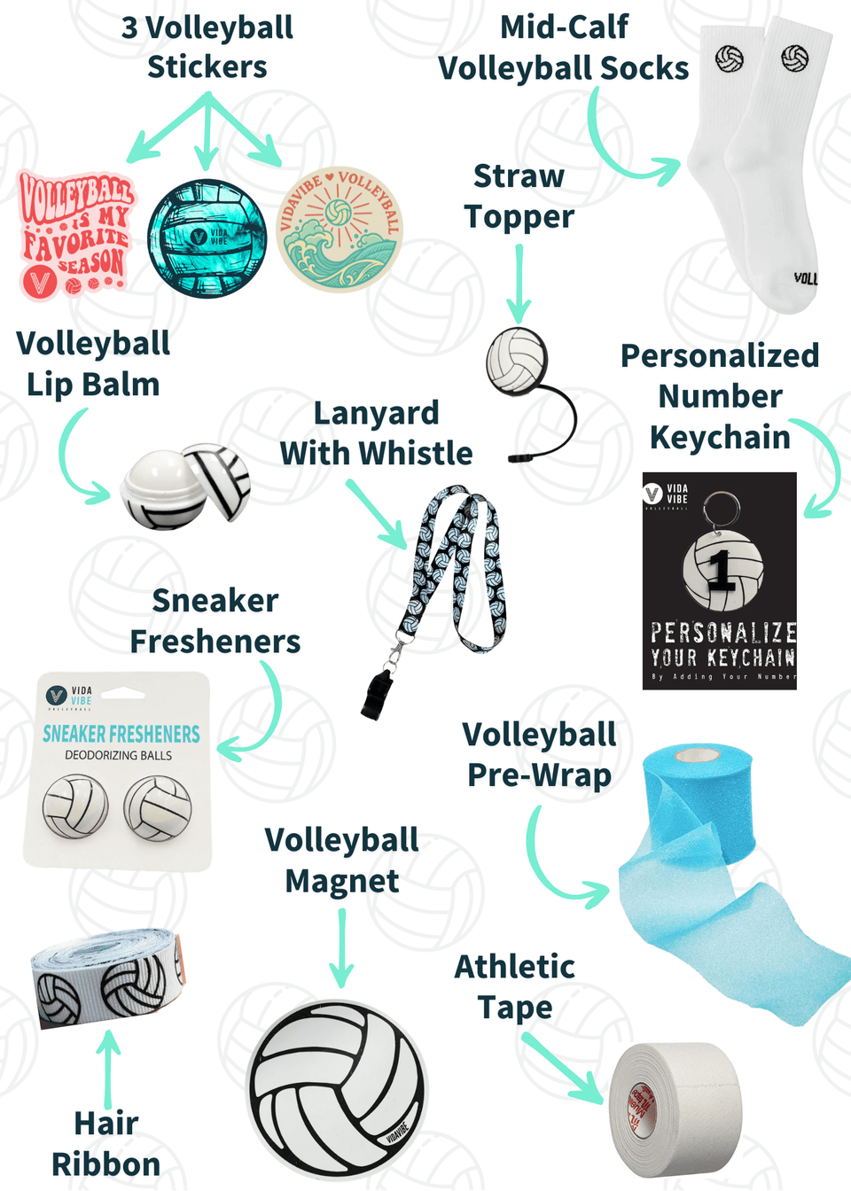 Volleyball Starter Kit Gift Bundle
